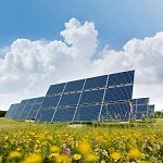 A Solar Cell Using Inorganic "Grass"