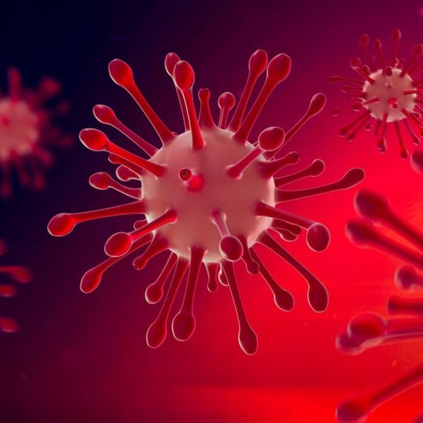 Illustration of Covid virus