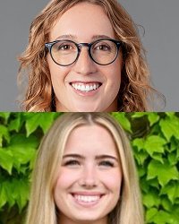 Lauren Swank + Johanna Van Fleet